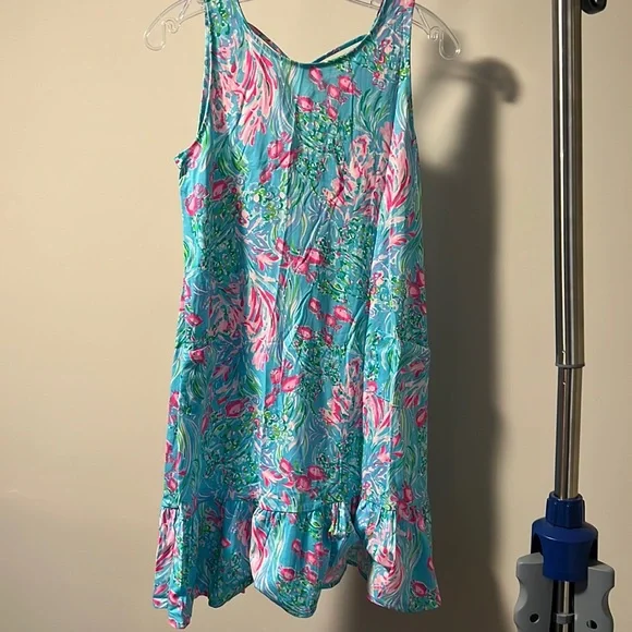 Lilly pulitzer kristen flounce dress cheap